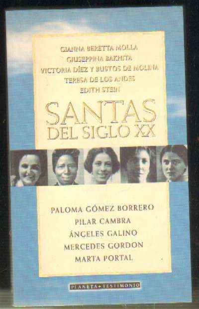 SANTAS DEL SIGLO XX