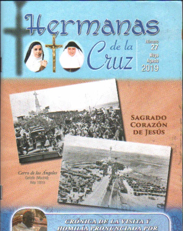 HERMANAS DE LA CRUZ NUMERO 27, MAYO-AGOSTO 2019