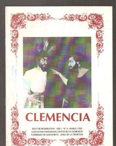 CLEMENCIA. BOLETIN INFORMATIVO. AÑO I Nº11. MARZO 1996. JEREZ DE LA FRONTERA.