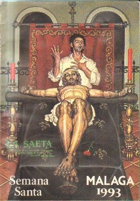 LA SAETA. SEMANA SANTA. MALAGA 1993.