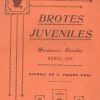 REVISTA ESCOLAR BROTES JUVENILES Nº28. SAN FELIPE NERI CADIZ. ABRIL 1925