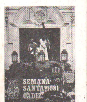 SEMANA SANTA 1981 CÁDIZ
