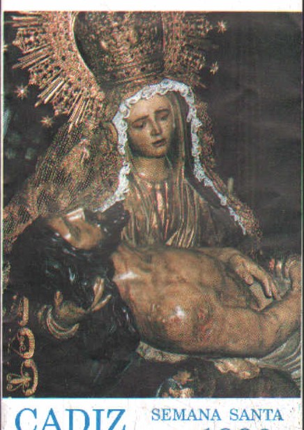 CÁDIZ, ITINERARIO COFRADIAS SEMANA SANTA 1990