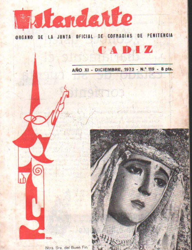 ESTANDARTE. REVISTA DE LA SEMANA SANTA GADITANA. Nº119. DICIEMBRE, 1973