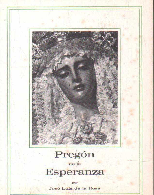 PREGÓN DE LA ESPERANZA