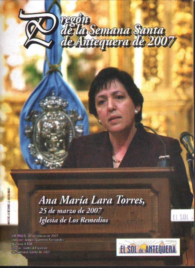 PREGON DE LA SEMANA SANTA DE ANTEQUERA DE 2007