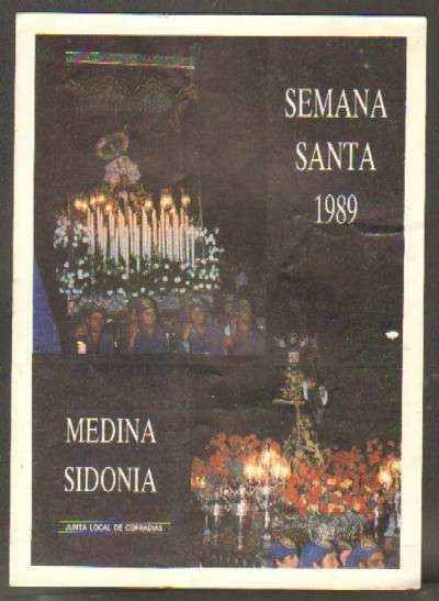 SEMANA SANTA 1989. MEDINA SIDONIA. JUNTA LOCAL DE COFRADIAS