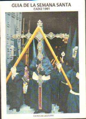 ITINERARIO SEMANA SANTA. CADIZ, 1991.