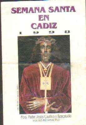 ITINERARIO SEMANA SANTA. CADIZ.1998.