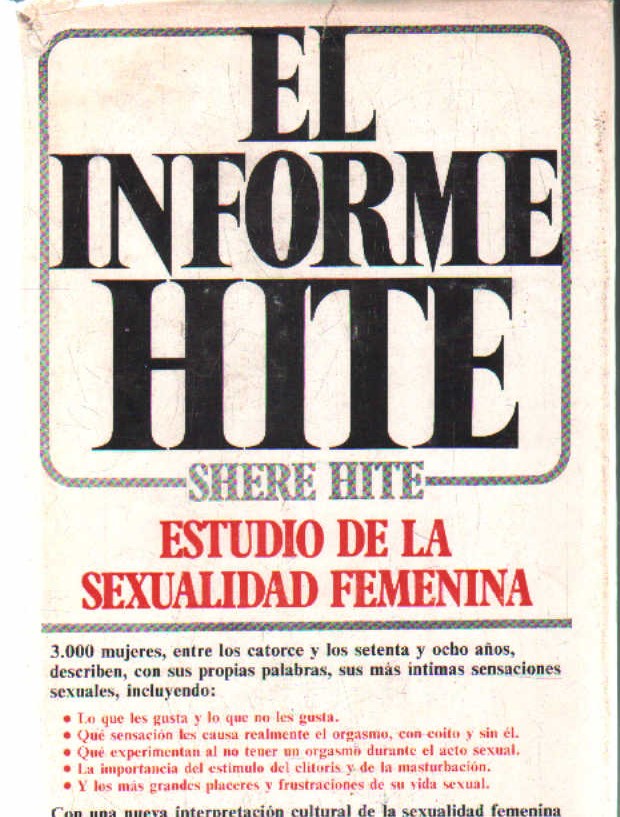 EL INFORME HITE. ESTUDIO DE LA SEXUALIDAD FEMENINA
