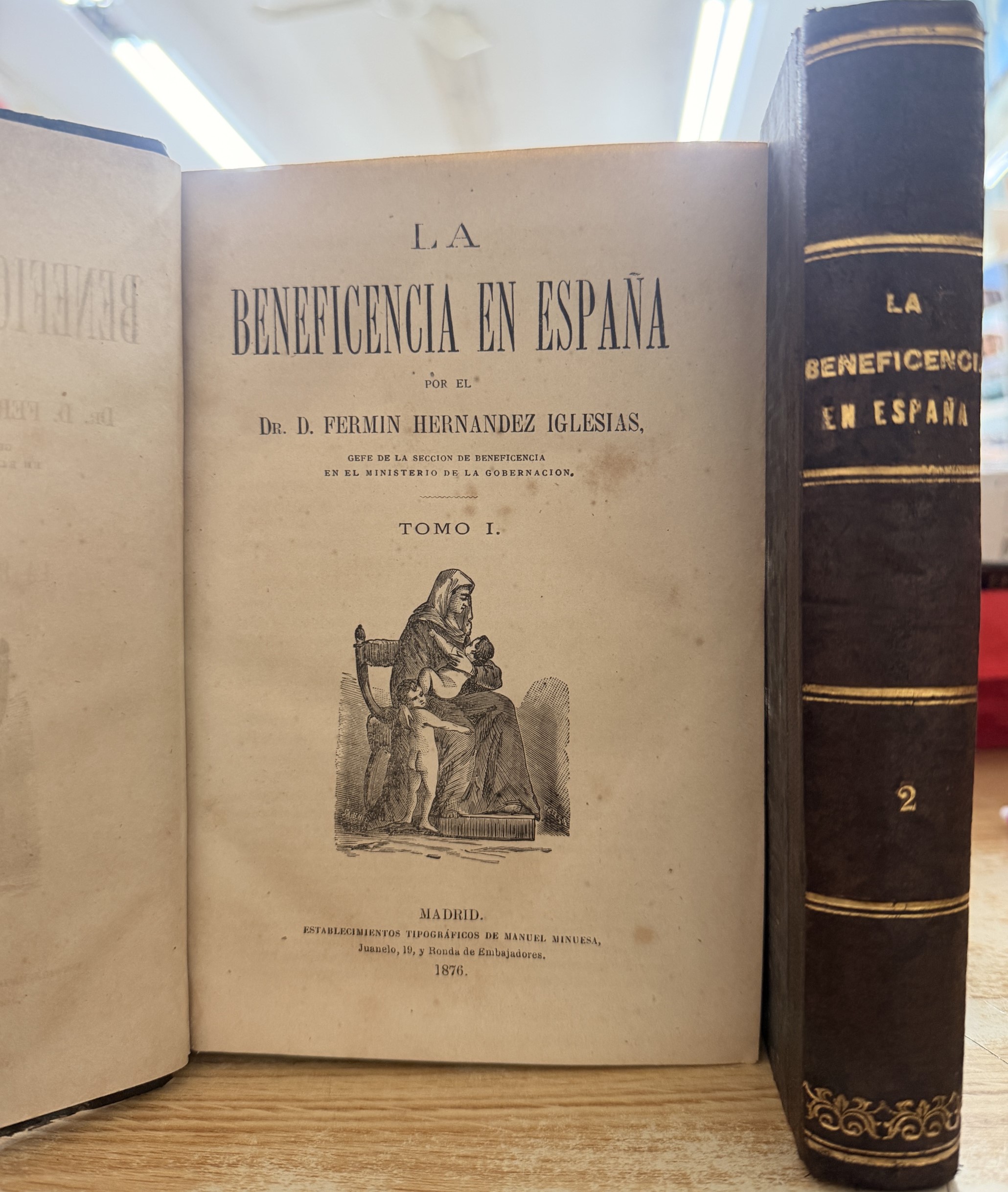 LA BENEFICIENCIA EN ESPAÑA (2 TOMOS)