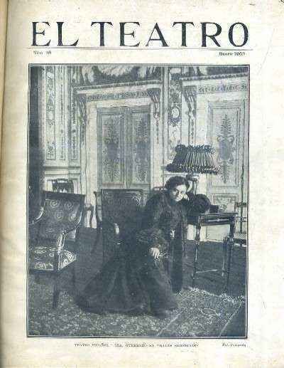 EL TEATRO. REVISTA MENSUAL ILUSTRADA. DEL  Nº28 (ENERO) AL Nº39 (DICIEMBRE).