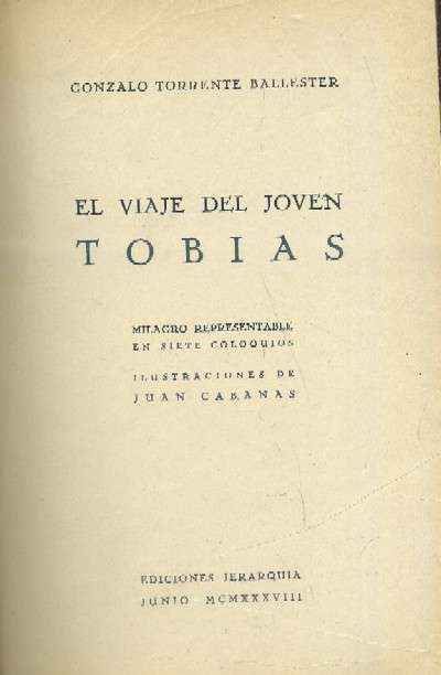 EL VIAJE DEL JOVEN TOBÍAS