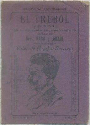 EL TREBOL. ZARZUELA EN TRES CUADROS