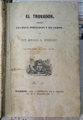 7 OBRAS DE TEATRO EN UN VOLUMEN. EL TROVADOR,PILATOS…
