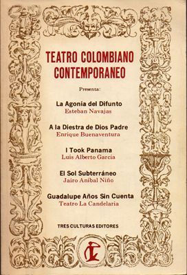 TEATRO COLOMBIANO CONTEMPORANEO. Nº 1.