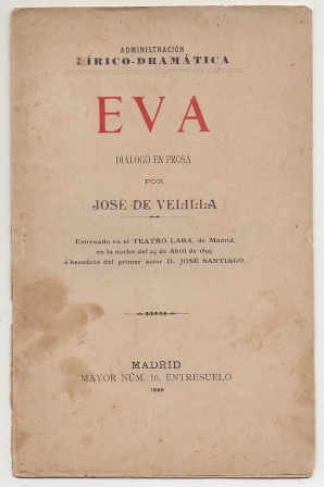 EVA. DIALOGO EN PROSA.