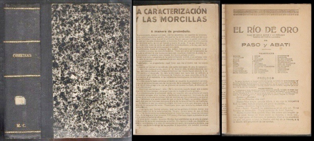 23 OBRAS: EL RIO DE ORO, BODAS DE PLATA, LA CASA DE QUIROS, ETC…