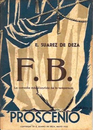 F.B. - PROSCENIO, REVISTA DE TEATRO SELECCIONADO  Nº 8 AÑO 1952