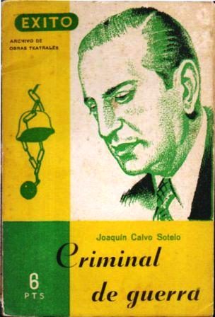 CRIMINAL DE GUERRA - COLECCIÓN ÉXITO Nº 1