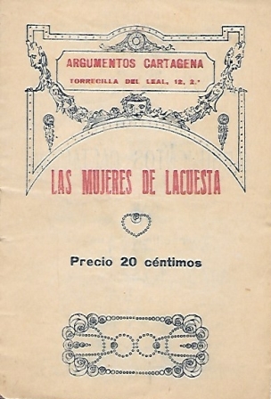 ARGUMENTO Y CANTABLES DE LAS MUJERES DE LACUESTA