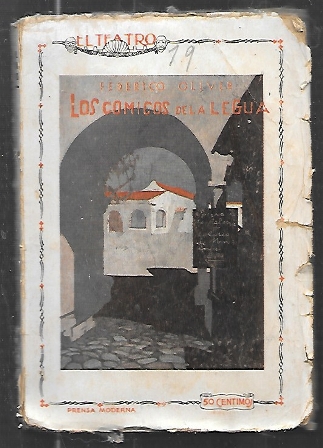 LOS COMICOS DE LA LEGUA - EL TEATRO REVISTA SEMANAL Nº 19 1926