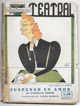 SUSPENSO EN AMOR - BIBLIOTECA TEATRAL AÑO I Nº 4