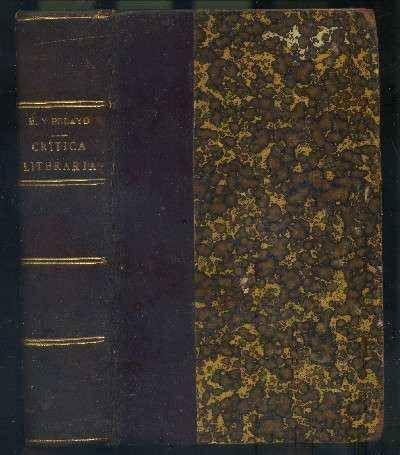 ESTUDIOS DE CRÍTICA LITERARIA