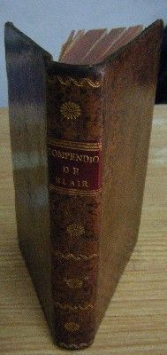 COMPENDIO DE LAS LECCIONES SOBRE LA RETÓRICA Y LAS BELLAS LETRAS DE HUGO BLAIR