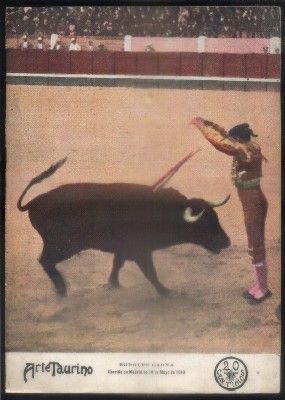 ARTE TAURINO. AÑO III. 2ª EPOCA, Nº 4. 25 DE AGOSTO DE 1913. RODOLFO GAONA.