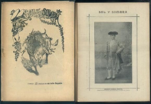 SOL Y SOMBRA. SEMANARIO TAURINO. 2 FEBRERO 1905. Nº 442. AÑO IX.