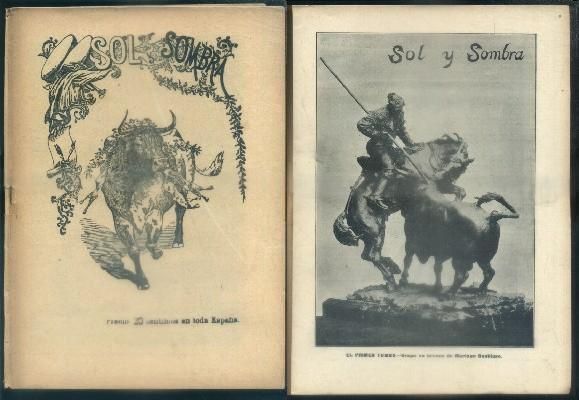 SOL Y SOMBRA. SEMANARIO TAURINO. 23 FEBRERO 1905. Nº 445. AÑO IX.