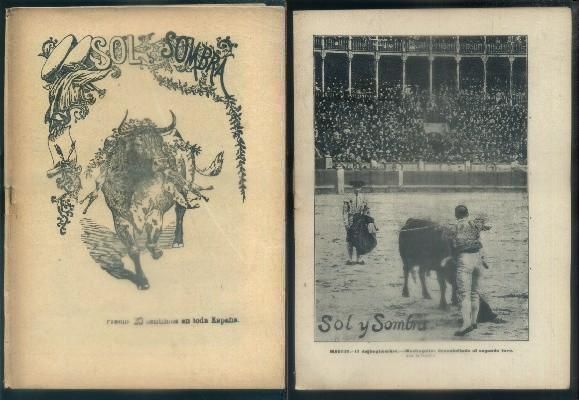 SOL Y SOMBRA. SEMANARIO TAURINO. 21 SEPTIEMBRE 1905. Nº 476. AÑO IX.