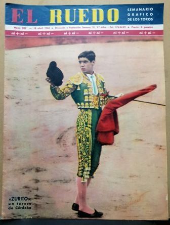 EL RUEDO. SEMANARIO GRAFICO DE LOS TOROS. Nº 982. AÑO 1963.