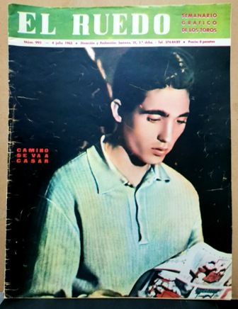 EL RUEDO. SEMANARIO GRAFICO DE LOS TOROS. Nº 993. AÑO 1963