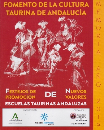 MEMORIA AÑO 2019 FOMENTO DE LA CULTURA TAURINA EN ANDALUCIA