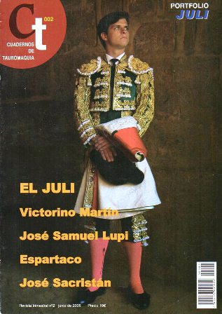 CUADERNOS DE TAUROMAQUIA  Nº 2 - EL JULI …