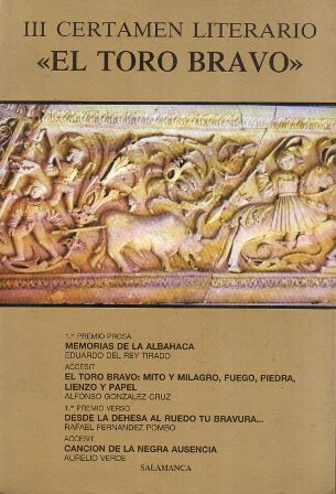 III CERTAMEN LITERARIO "EL TORO BRAVO" SALAMANCA