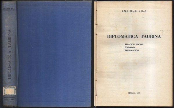 DIPLOMATICA TAURINA - RELACION SOCIAL. ECONOMIA. INFORMACION