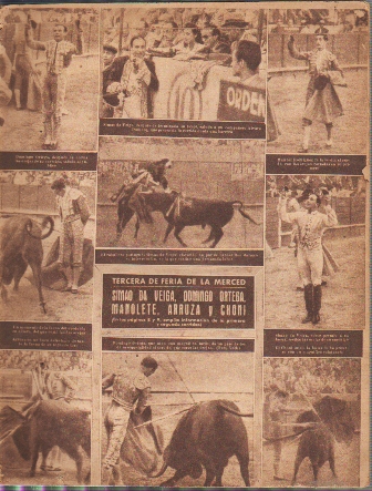 EL RUEDO - SUPLEMETO TAURINO DE MARCA Nº 66 AÑO 1945