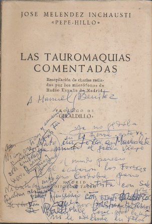 LAS TAUROMAQUIAS COMENTADAS