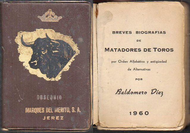 BREVES BIOGRAFIAS DE MATADORES DE TOROS