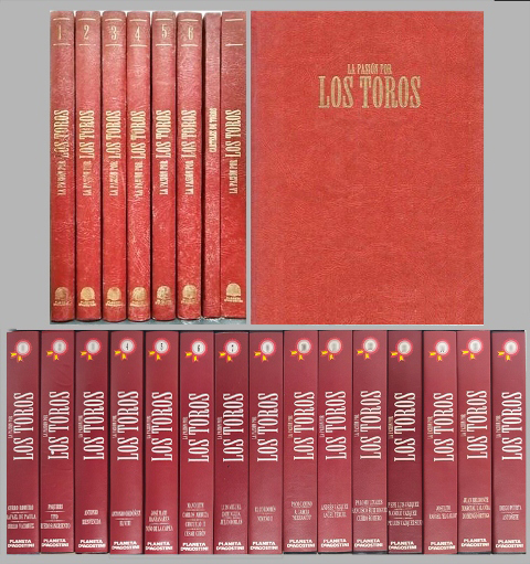 LA PASION POR LOS TOROS - 8 TOMOS
