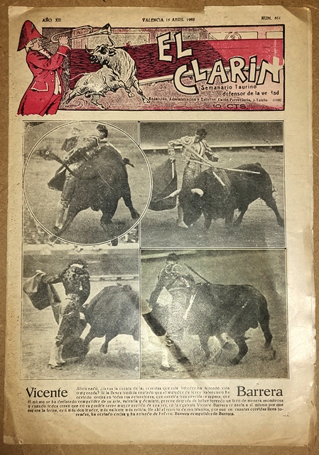 REVISTA EL CLARIN - AÑO XII VALENCIA 15 ABRIL 1933 Nº 561