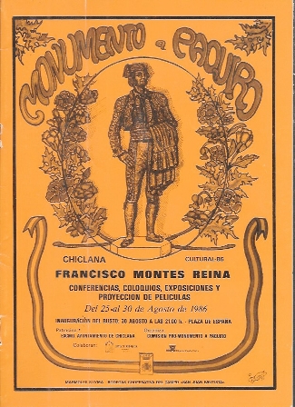 MONUMENTO A PAQUIRO - CHICLANA CULTURAL 86