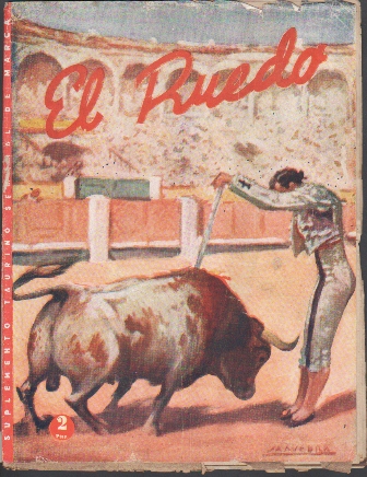 REVISTA EL RUEDO AÑO II MADRID 8 OCTUBRE 1945 Nº 69 SUPLEMENTO TAURINO