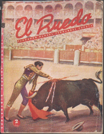 REVISTA EL RUEDO AÑO II MADRID 13 DICIEMBRE 19465 Nº 77 SUPLEMENTO TAURINO