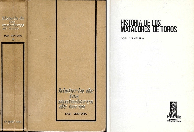 HISTORIA DE LOS MATADORES DE TOROS