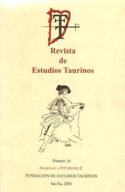 REVISTA DE ESTUDIOS TAURINOS Nº16