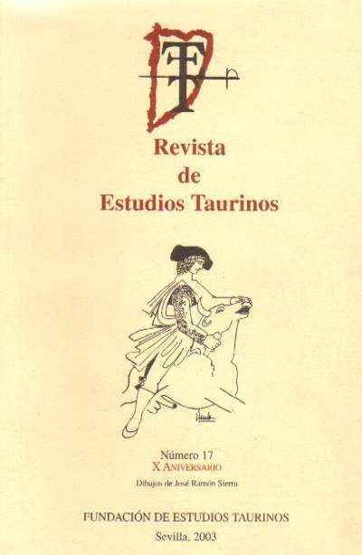 REVISTA DE ESTUDIOS TAURINOS Nº17